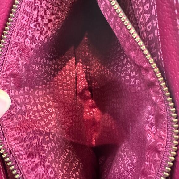 Kate Spade Leather Burgundy Plain Handbag - Picture 6 of 7